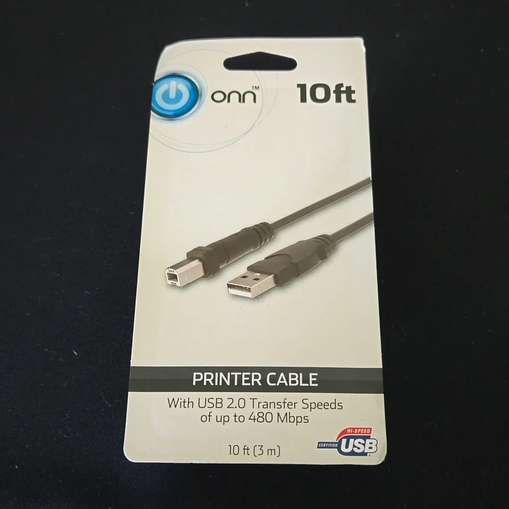 ONN printer cable - Picture 1 of 2